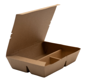 3C PE KRAFT PAPER LUNCH BOX