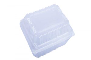PP CLEAR 3 COMPARTMENT LUNCH BX 0.40MM