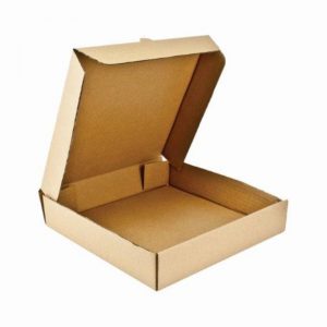 BROWN PIZZA BOX 10X10X2IN (H)