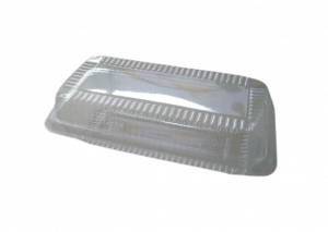 190X190X55mm OPS CLEAR BOX WITH LOCK