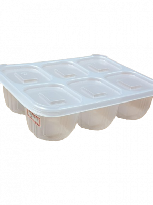 800ML THERMOFORM PP 6 CAVITIES SAUCE TRAY