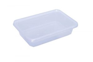 500ML WIZ PP RECTANGULAR CONTAINER WITH LID
