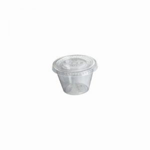 1OZ PP PORTION CUP WITH LID