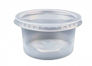 4OZ TF PP PORTION CUP WITH LID
