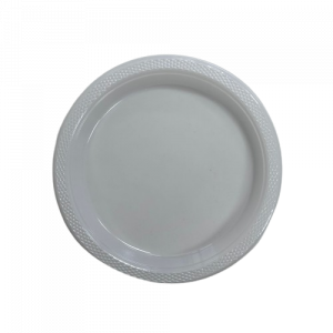 7IN PS WHT PLATE - TH (7.3G)
