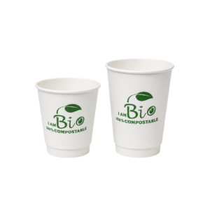 Paper Double Wall Hot Cup (PLA Linen)